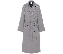 Trenchcoat mit Karomuster