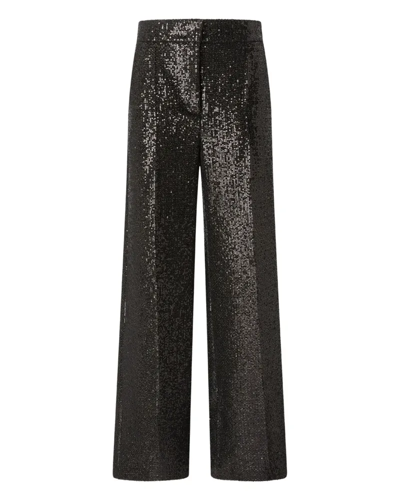 Genny Hose mit Pailletten - Schwarz Schwarz