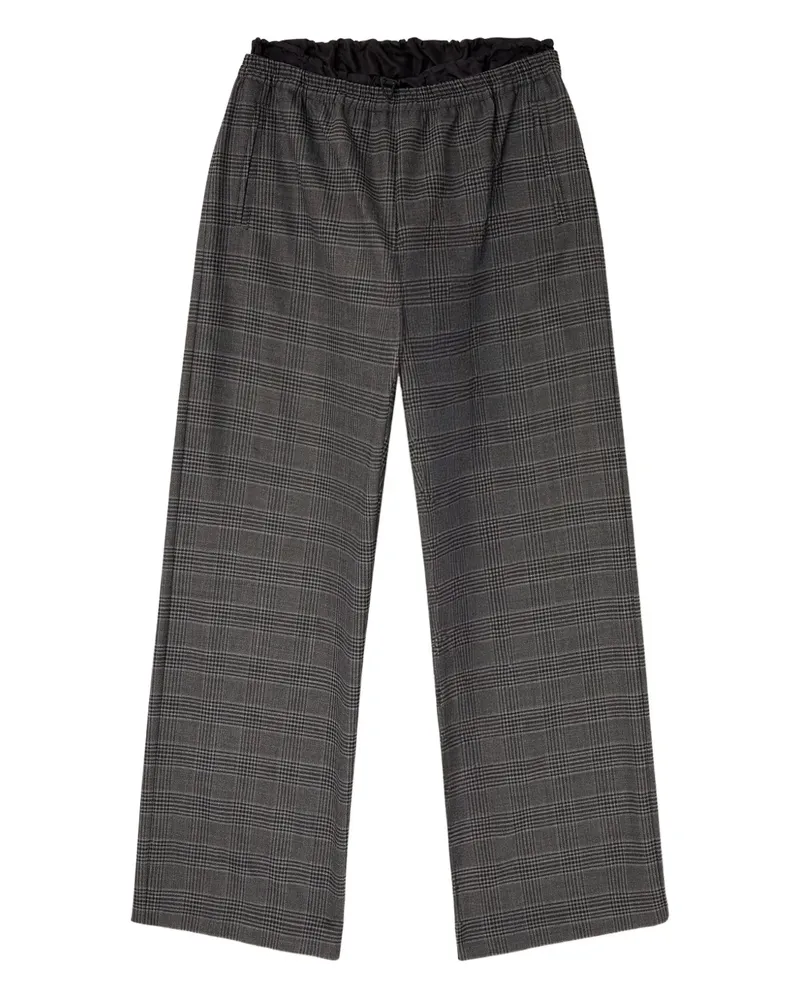 Diesel Hose mit geradem Bein - Schwarz Schwarz