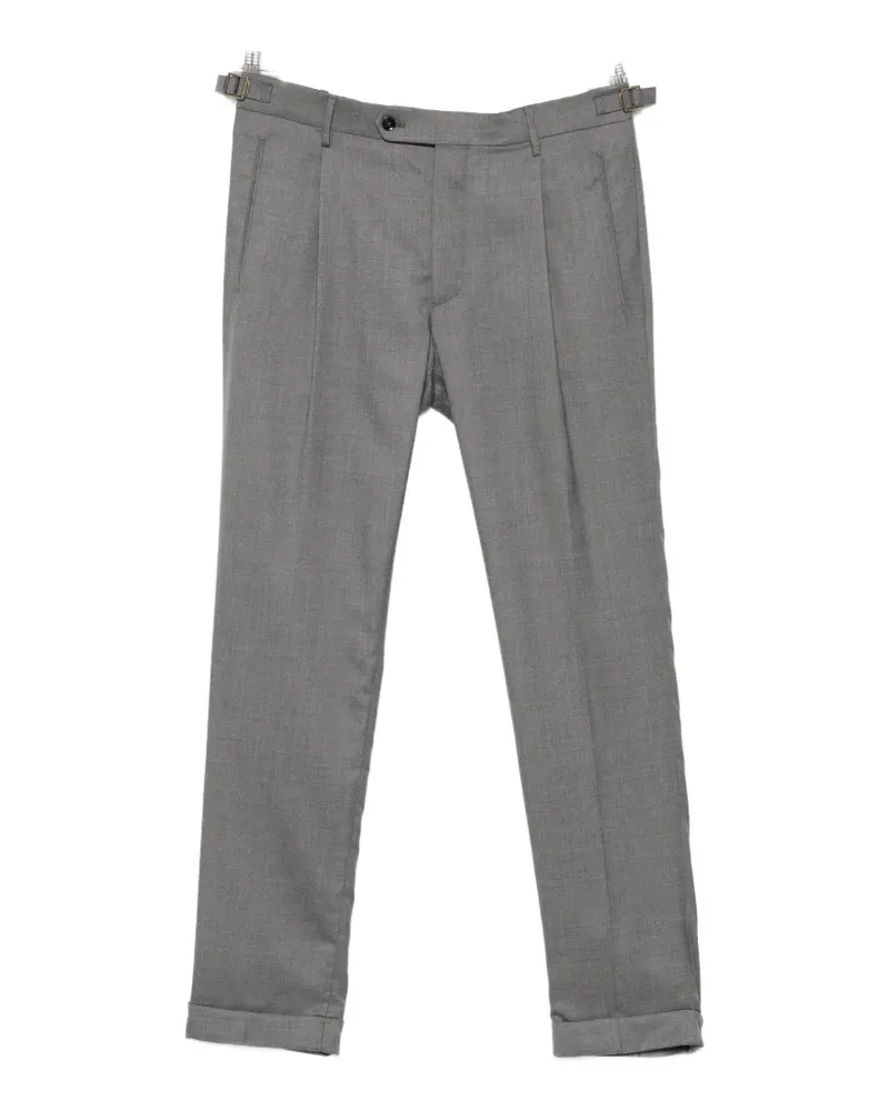 Berwich pleated-detail tailored trousers - Grau Grau