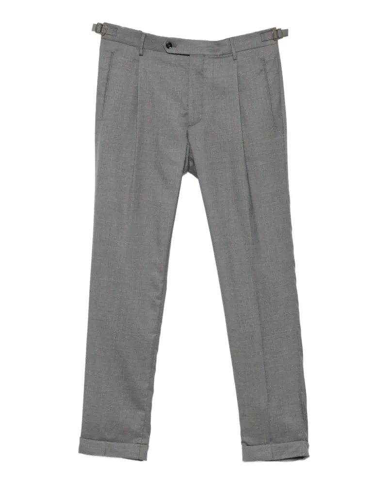 Berwich pleated-detail tailored trousers - Grau Grau