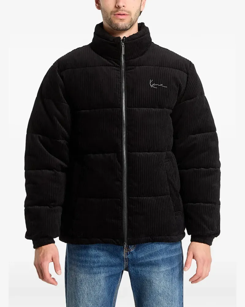 Karl Kani corduroy padded jacket - Schwarz Schwarz