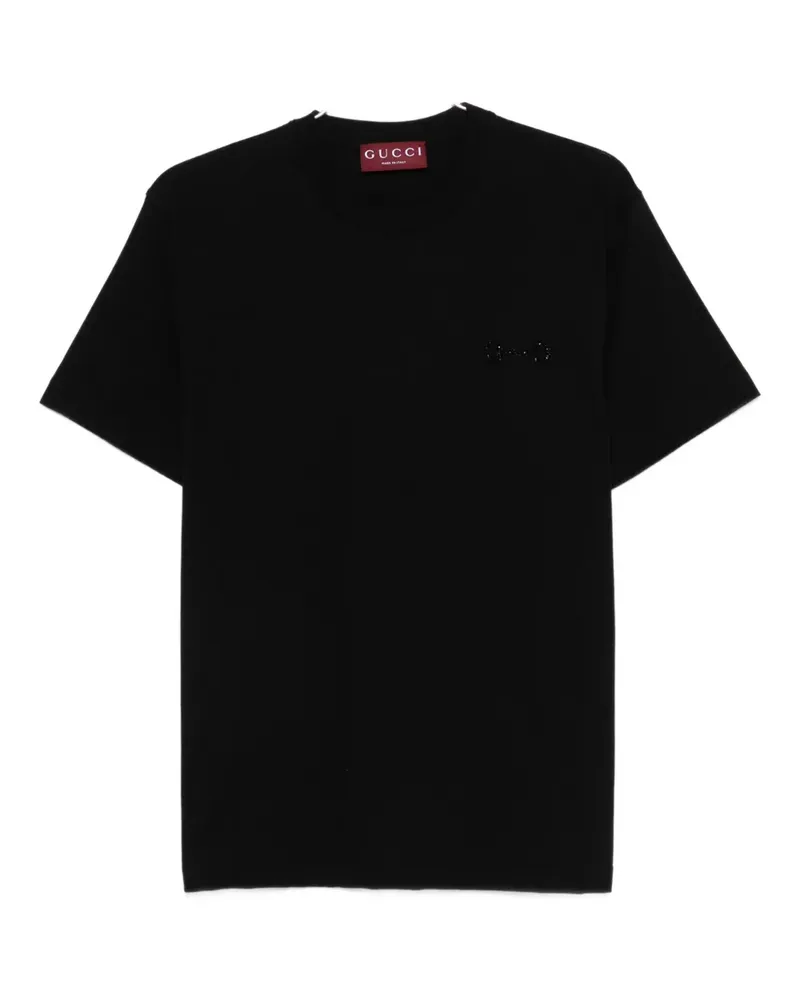 Gucci Horsebit-embellished T-shirt - Schwarz Schwarz