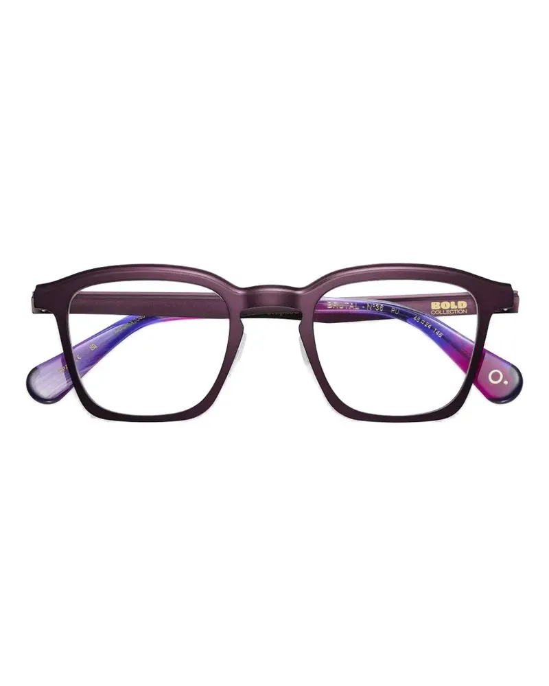 Etnia Barcelona Brutal No.38 Brille mit eckigem Gestell - Violett Violett