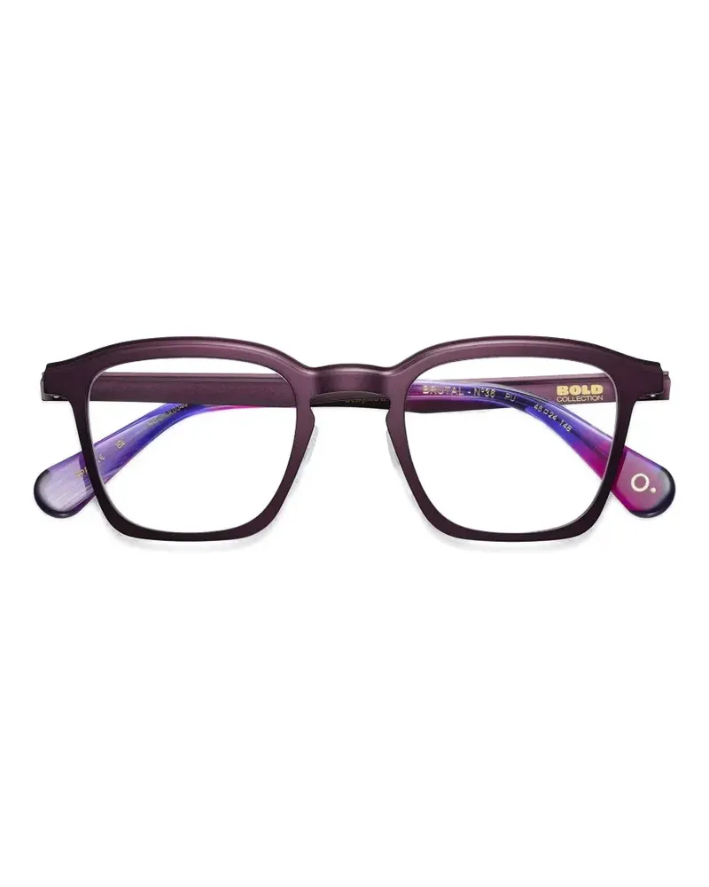 Etnia Barcelona Brutal No.38 Brille mit eckigem Gestell - Violett Violett