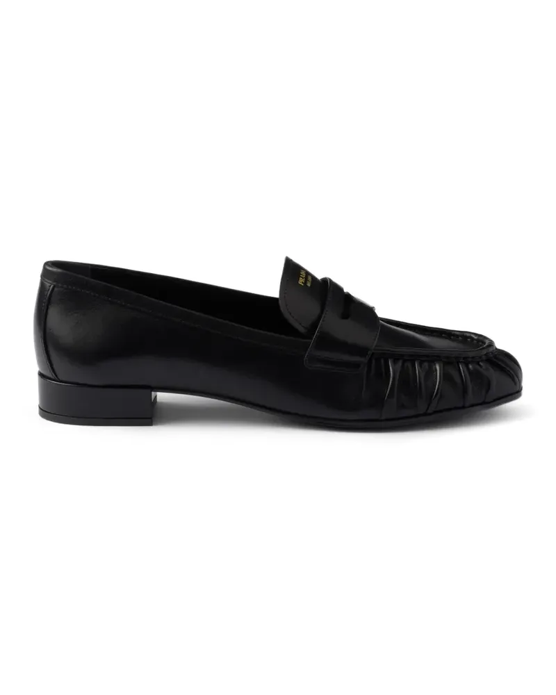 Prada Klassische Loafer - Schwarz Schwarz