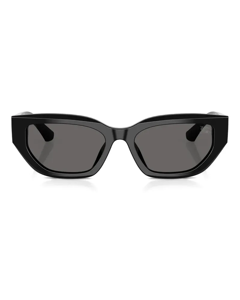 Burberry Sonnenbrille mit Cat-Eye-Gestell - Schwarz Schwarz
