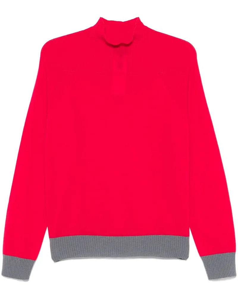 Emporio Armani Pullover mit Kontrastdetail - Rosa Rosa