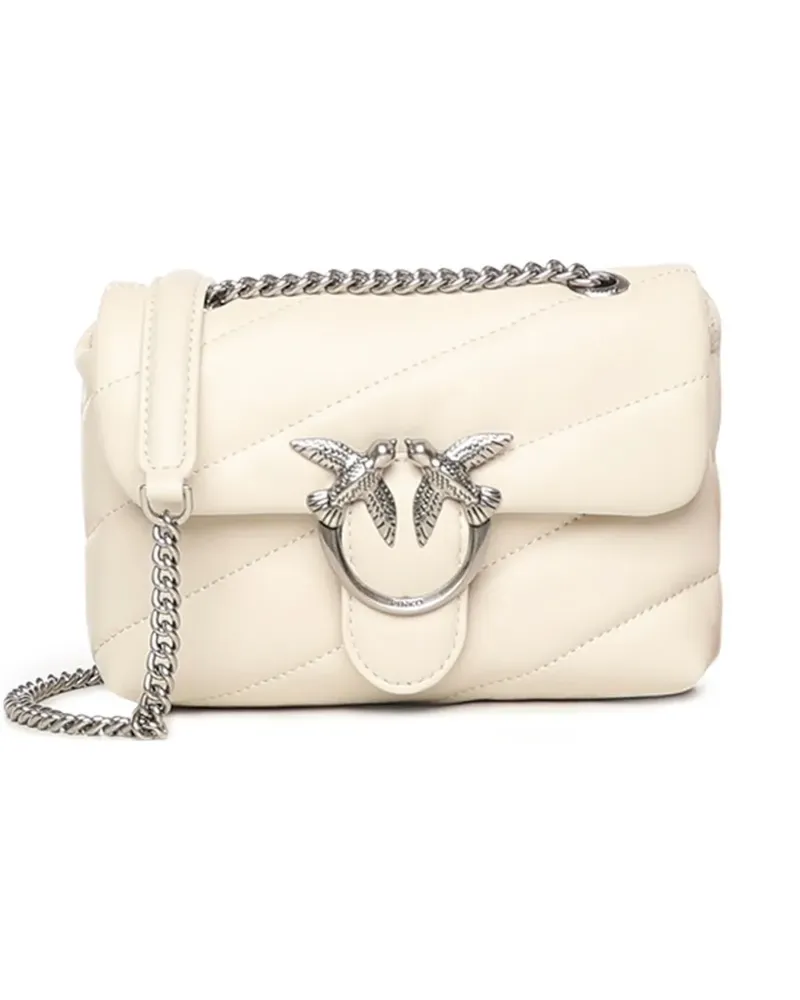 Pinko Gesteppte Love Bag Schultertasche - Nude Nude
