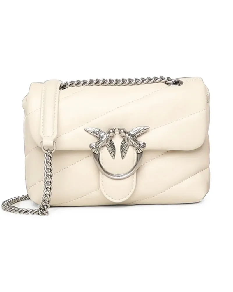 Pinko quilted Love Bag shoulder bag - Nude Nude