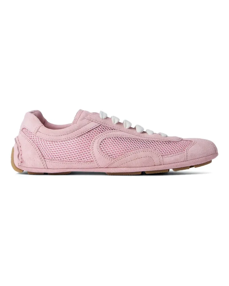 Prada Sneakers mit Netzeinsätzen - Rosa Rosa