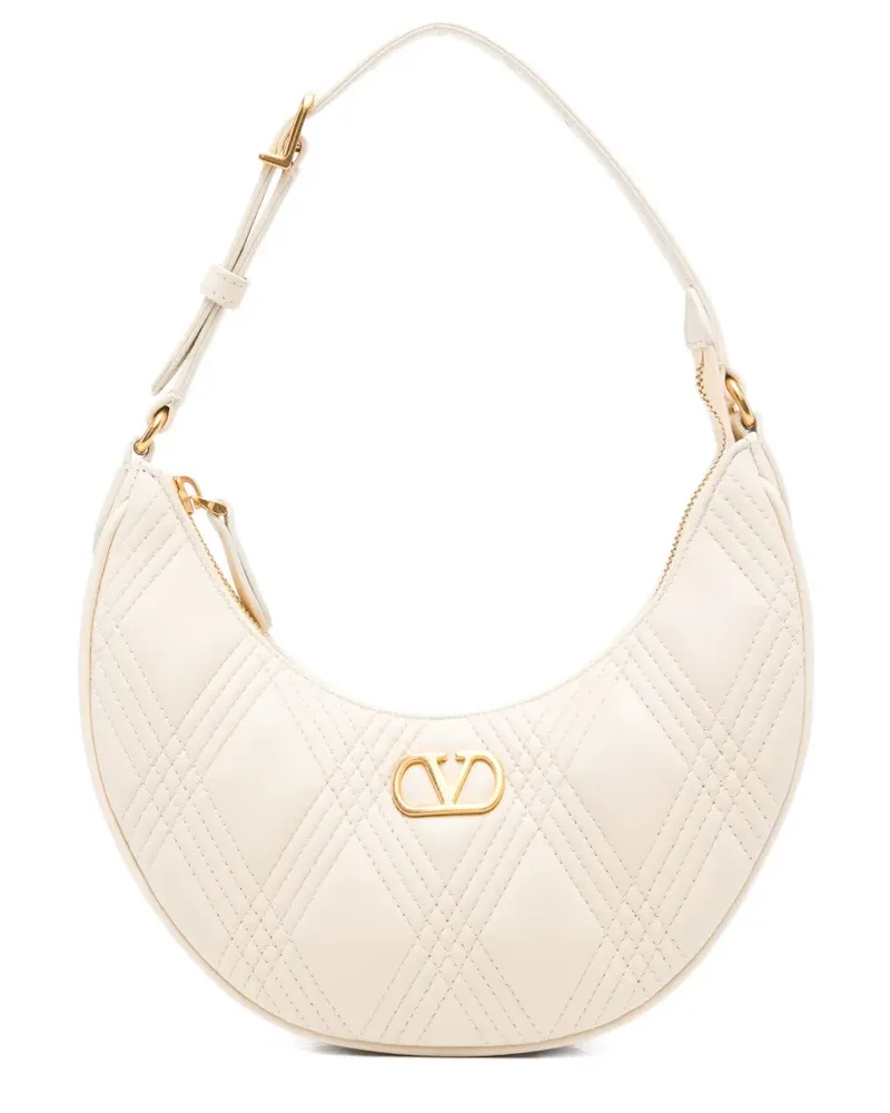 Valentino Garavani Quiltie Schultertasche 67cm - Nude Nude