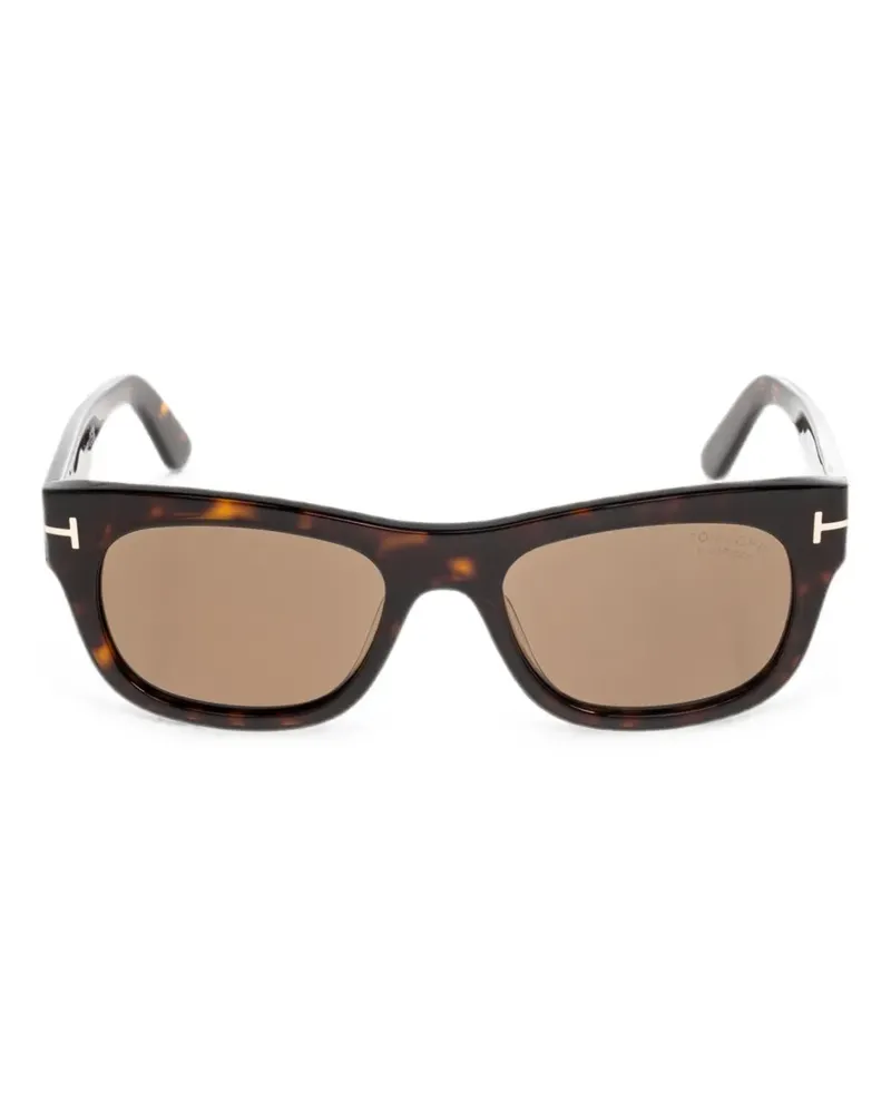 Tom Ford Marshall-02 rectangular-frame sunglasses - Braun Braun