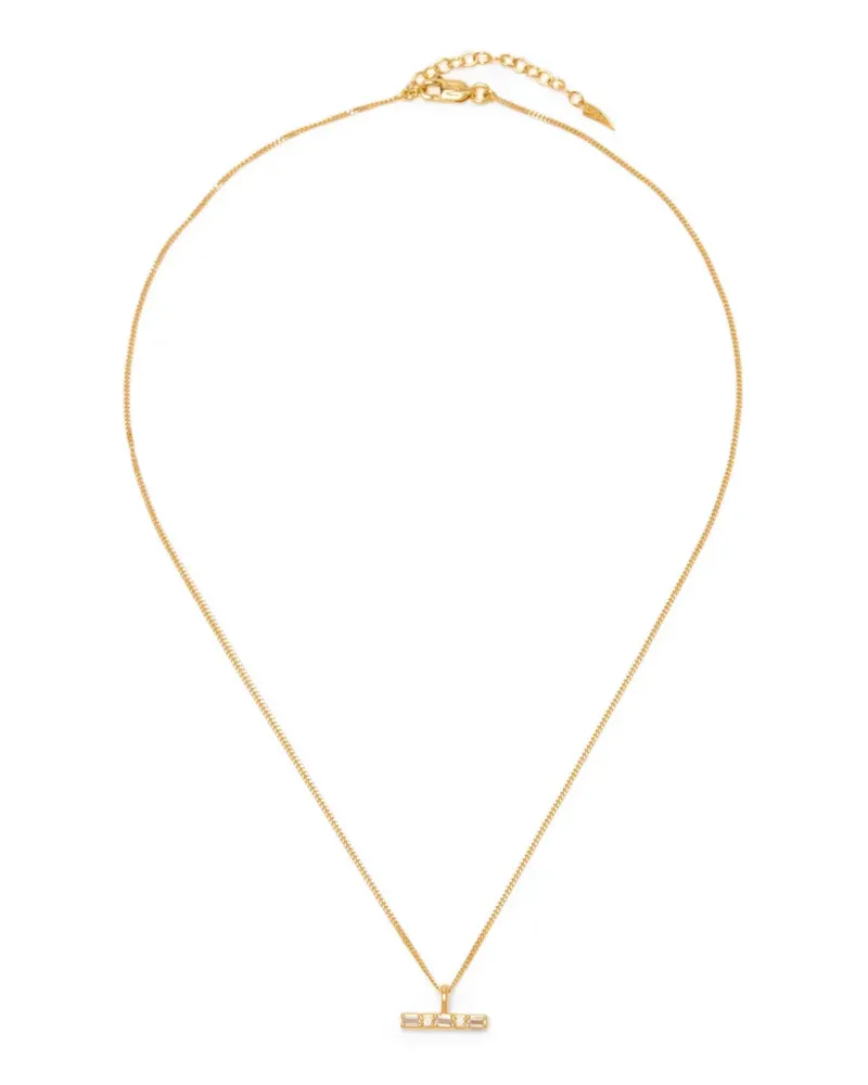 Missoma x Lucy Williams Halskette mit T-Riemen - Gold Gold