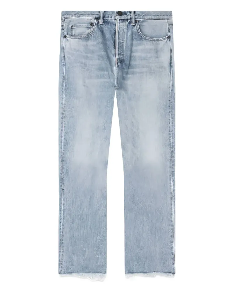 John Elliott + Co Caribou Bootcut-Jeans - Blau Blau