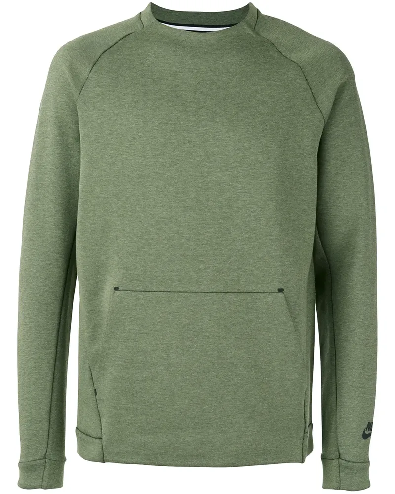 Nike Fleece-Sweatshirt mit rundem Ausschnitt - Grün Grün