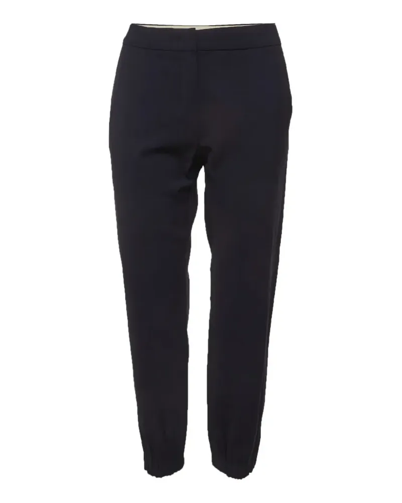 Max Mara gabardine tailored trousers - Blau Blau