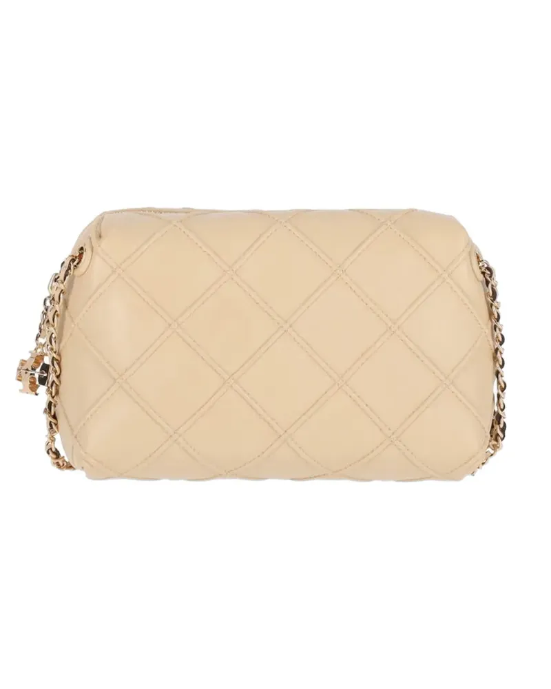 Tory Burch quilted chain mini bag - Nude Nude