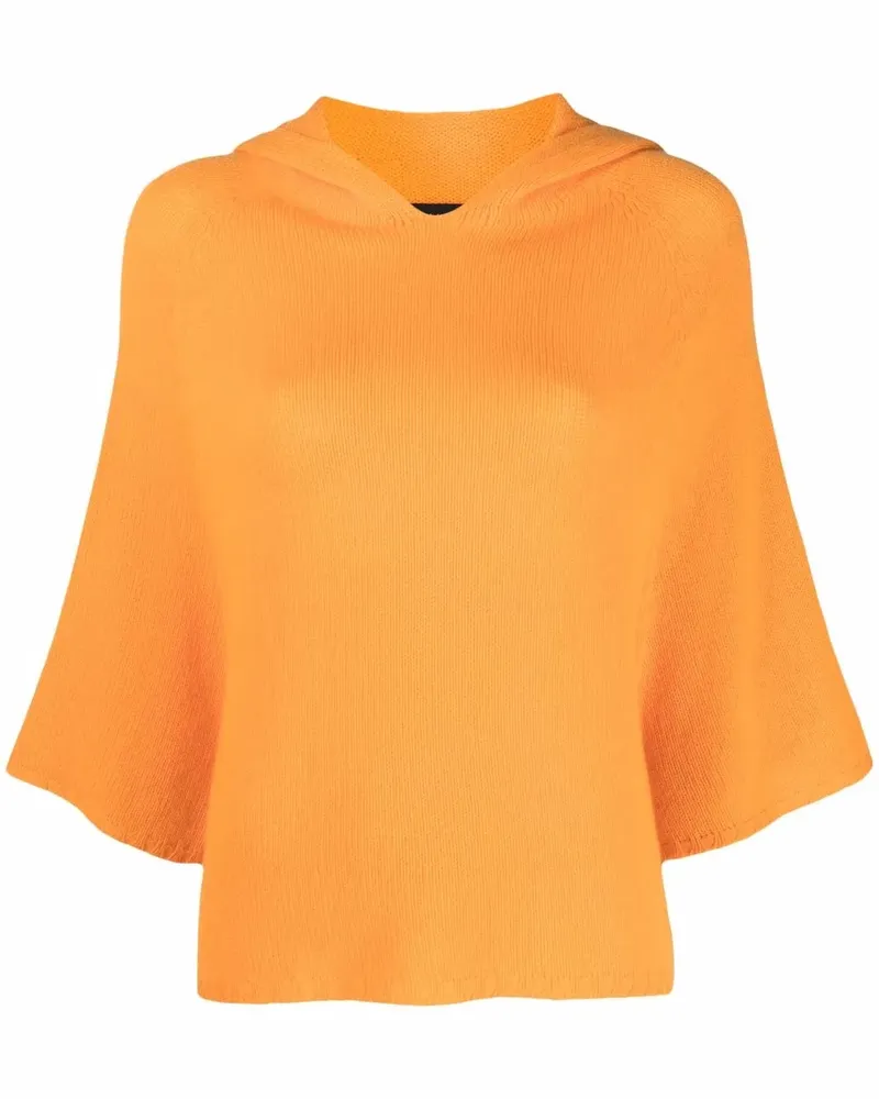 Fabiana Filippi Kaschmirpullover mit Kapuze - Orange Orange