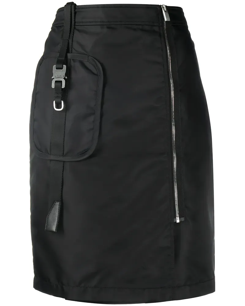 1017 ALYX 9SM Rock mit hohem Bund - Schwarz Schwarz