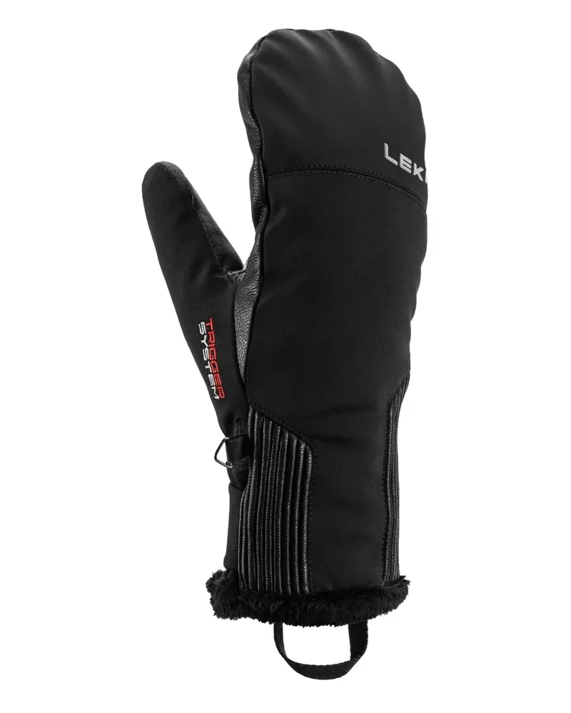Leki Vallarta 3D Skifäustlinge - Schwarz Schwarz