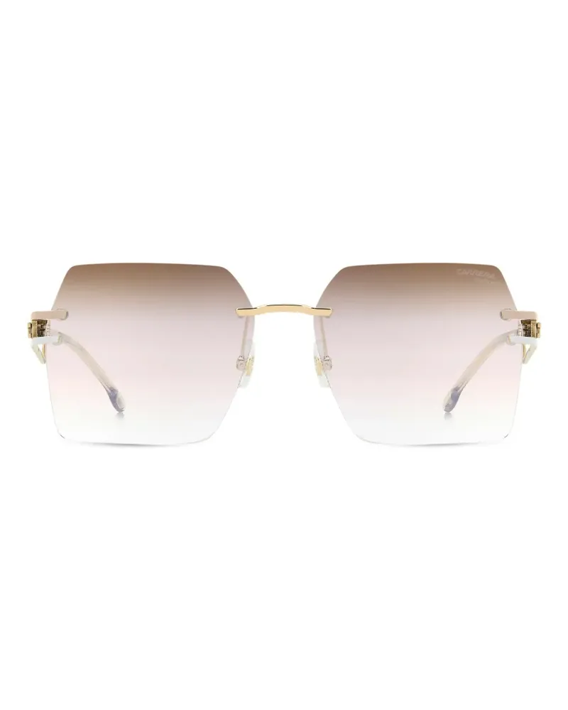 Carrera oversized-frame sunglasses - Gold Gold