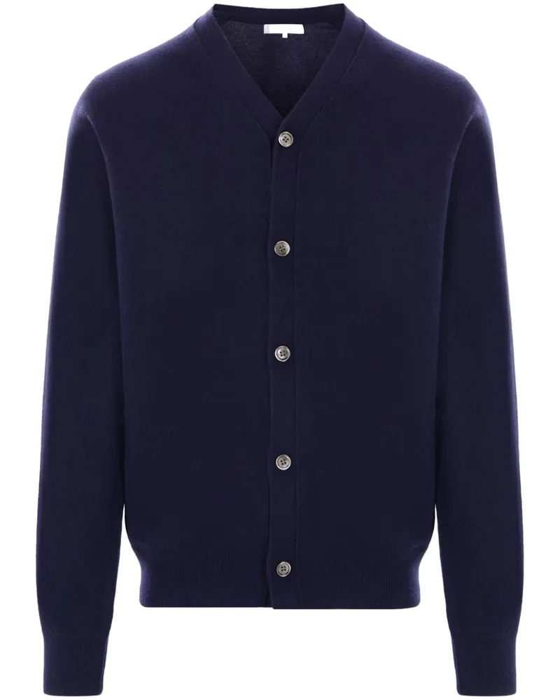 Comme des Garçons Klassischer Cardigan - Blau Blau