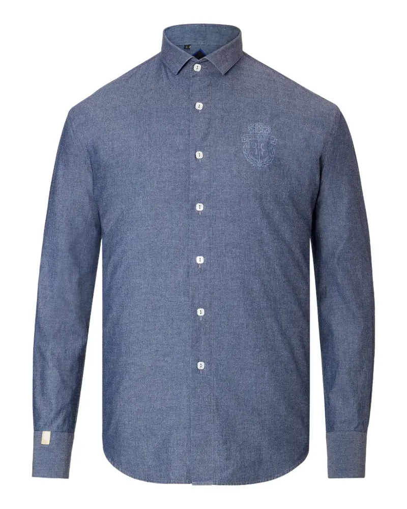 Billionaire Daniel cotton shirt - Blau Blau