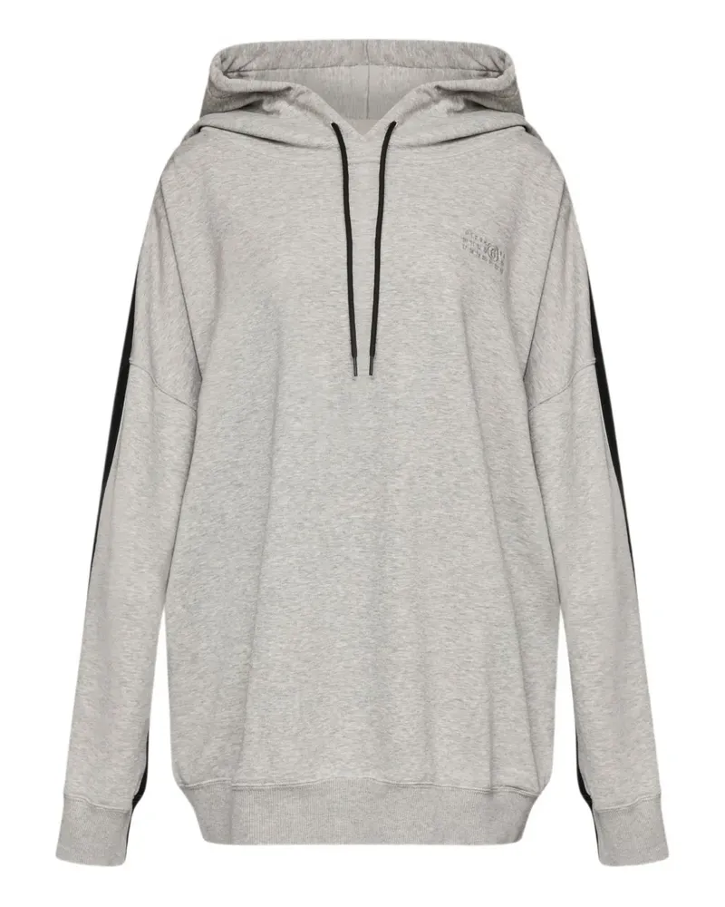 Maison Margiela Hoodie mit Nummern-Motiv - Grau Grau