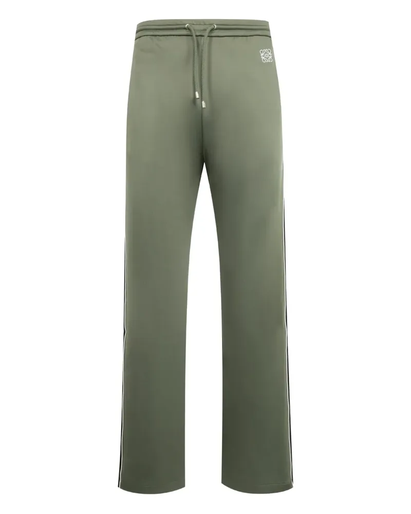 Loewe Hose mit Kordelzug und Seitenstreifen - Grün Grün