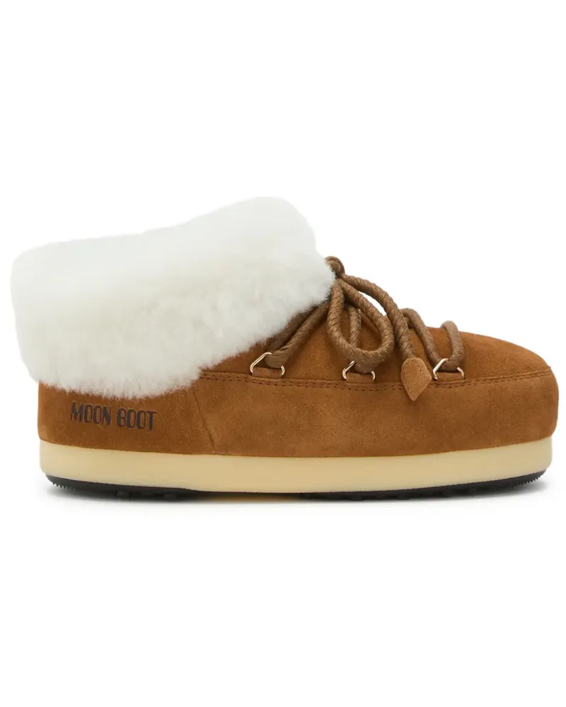 Moon Boot EVX Mules mit Shearling - Braun Braun