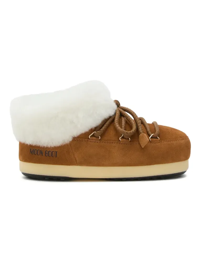 Moon Boot EVX Mules mit Shearling - Braun Braun