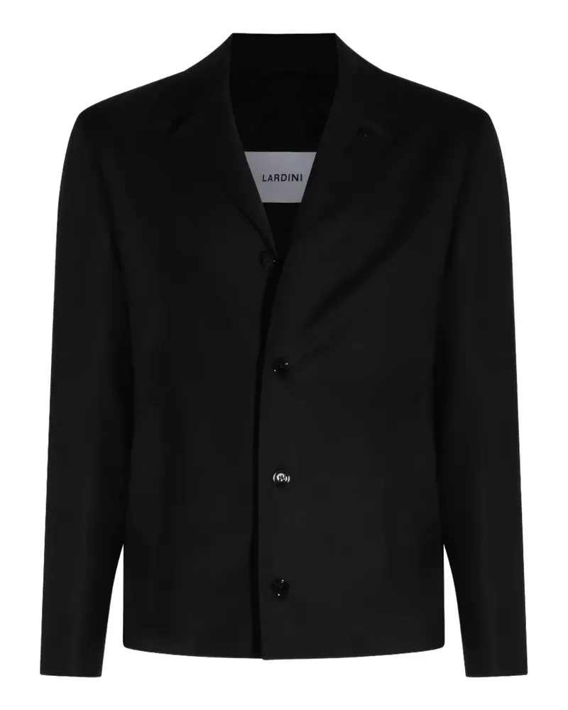 LARDINI Blazer mit fallendem Revers - Schwarz Schwarz