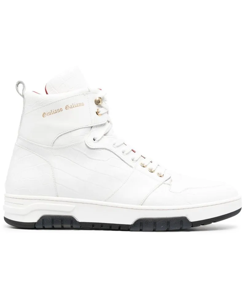 Giuliano Galiano Legend High-Top-Sneakers - Weiß Weiß