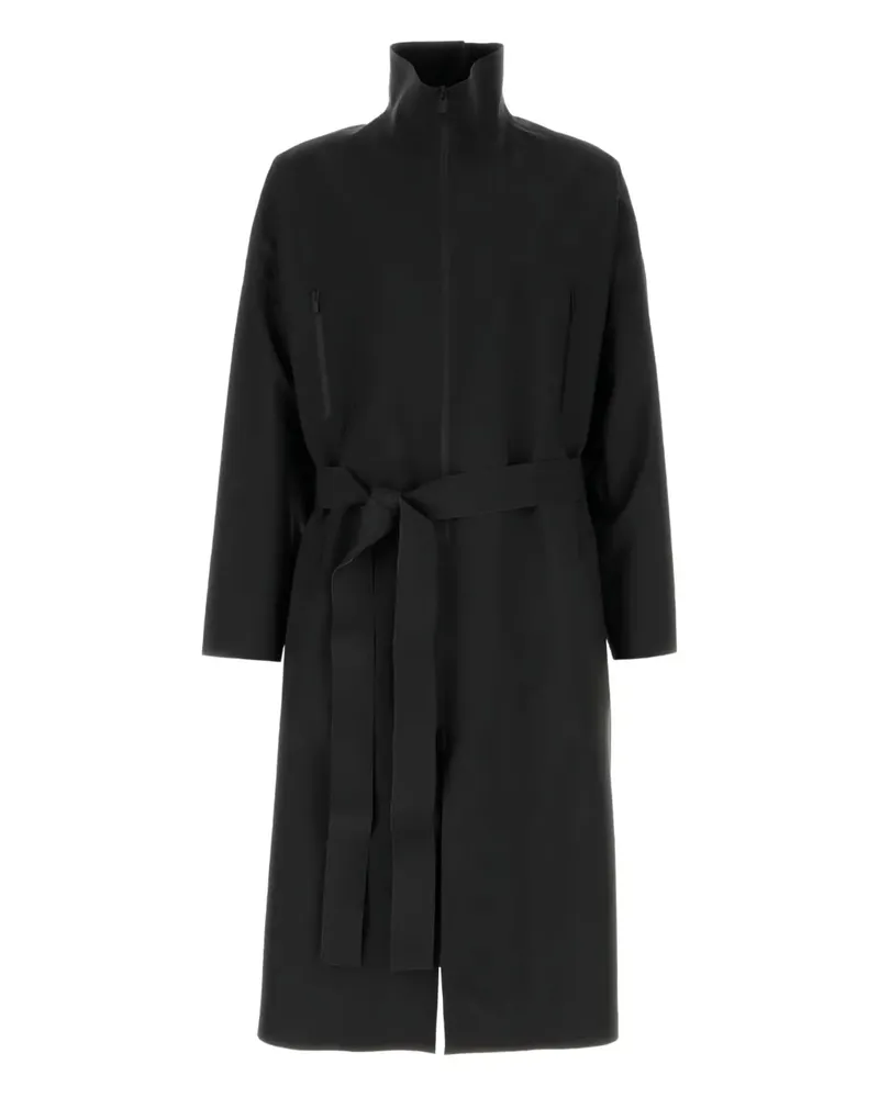 Fear of God zip-fastening trench coat - Schwarz Schwarz