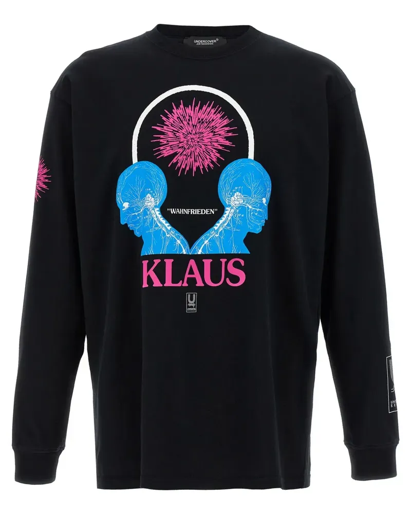 Undercover Sweatshirt mit grafischem Print - Schwarz Schwarz