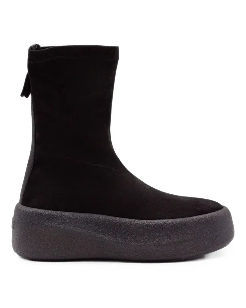 Vic Matié F04 Creppy platform ankle boots - Schwarz Schwarz