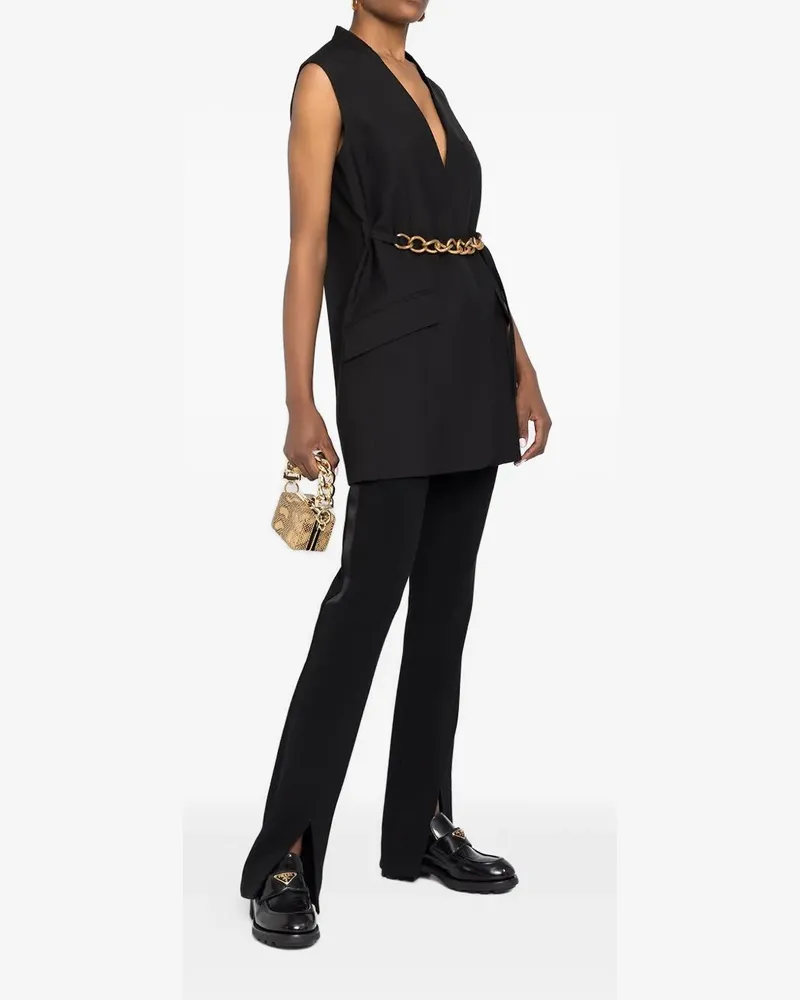 Givenchy Jacke mit Kettengliedern - Schwarz Schwarz