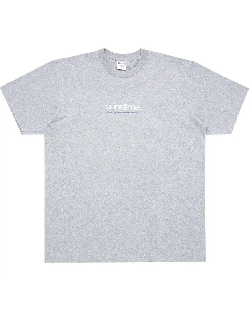 Supreme Being Five Boroughs T-Shirt - Grau Grau
