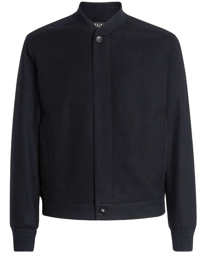 Ermenegildo Zegna Bomberjacke aus Kaschmir - Blau Blau