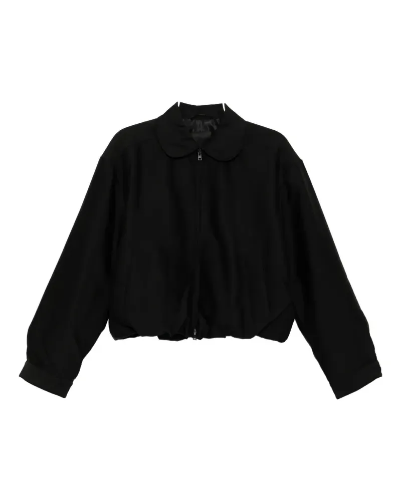 JNBY collared jacket - Schwarz Schwarz