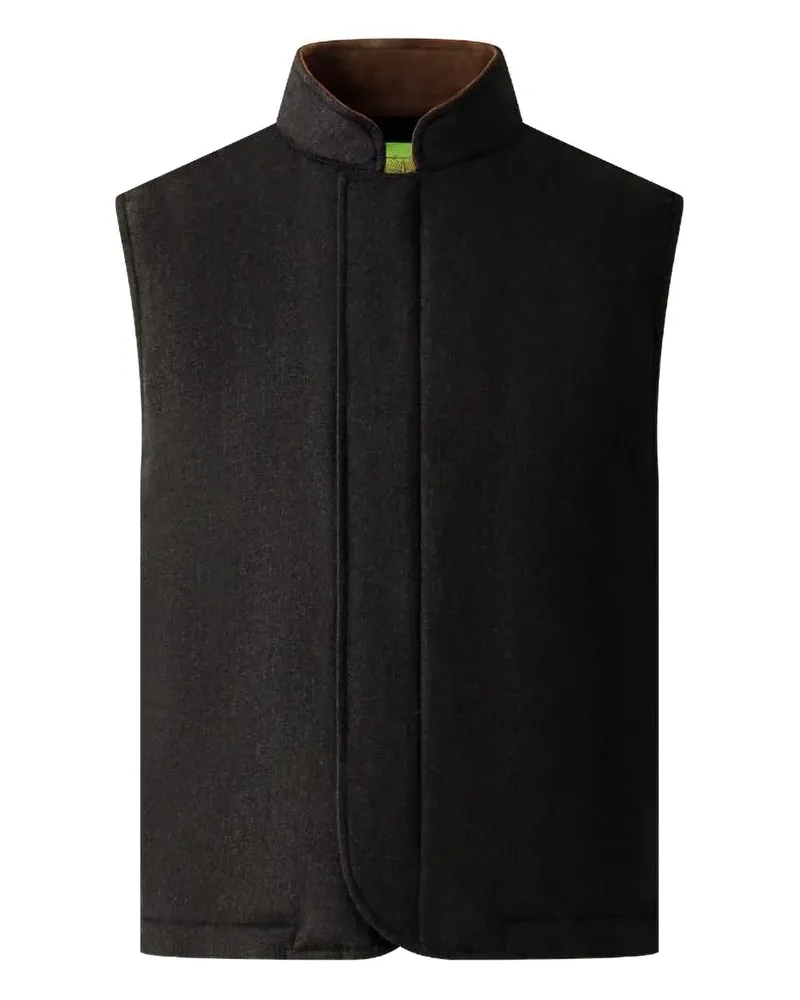 Shanghai Tang Weste aus Kaschmirgemisch - Grau Grau