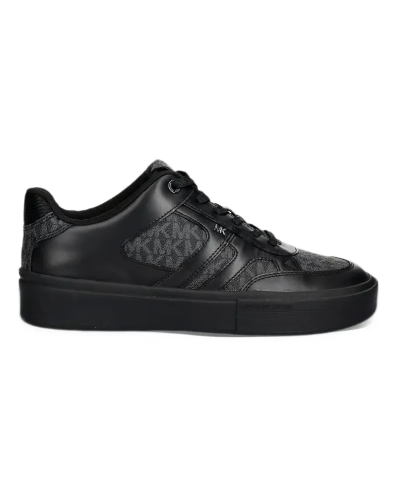 Michael Kors Dane mixed-media sneakers - Schwarz Schwarz