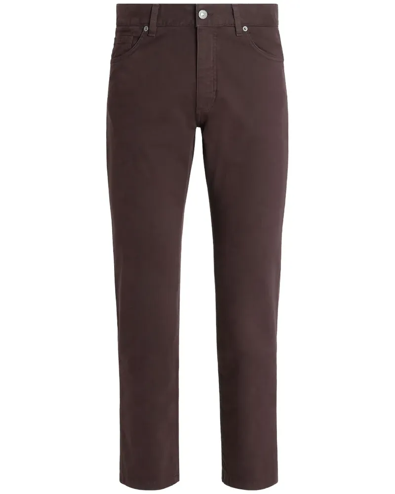 Ermenegildo Zegna Roccia Jeans mit geradem Bein - Rot Rot