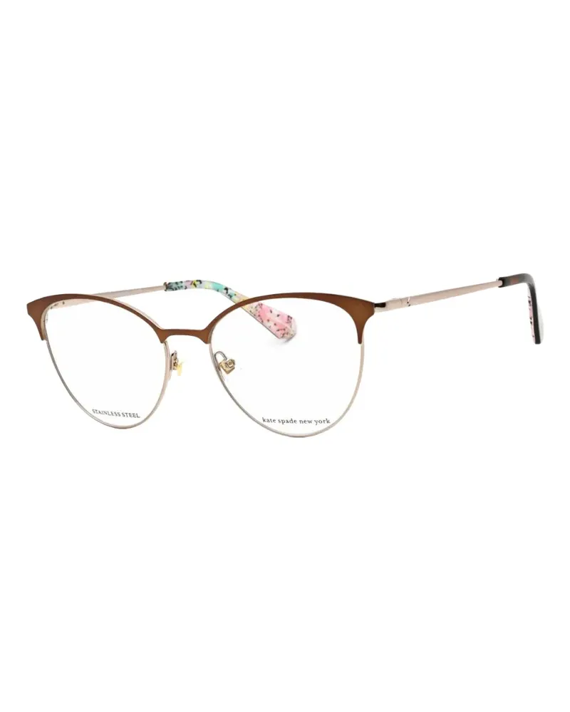 Kate Spade Izabel Brille mit Brauensteg - Gold Gold