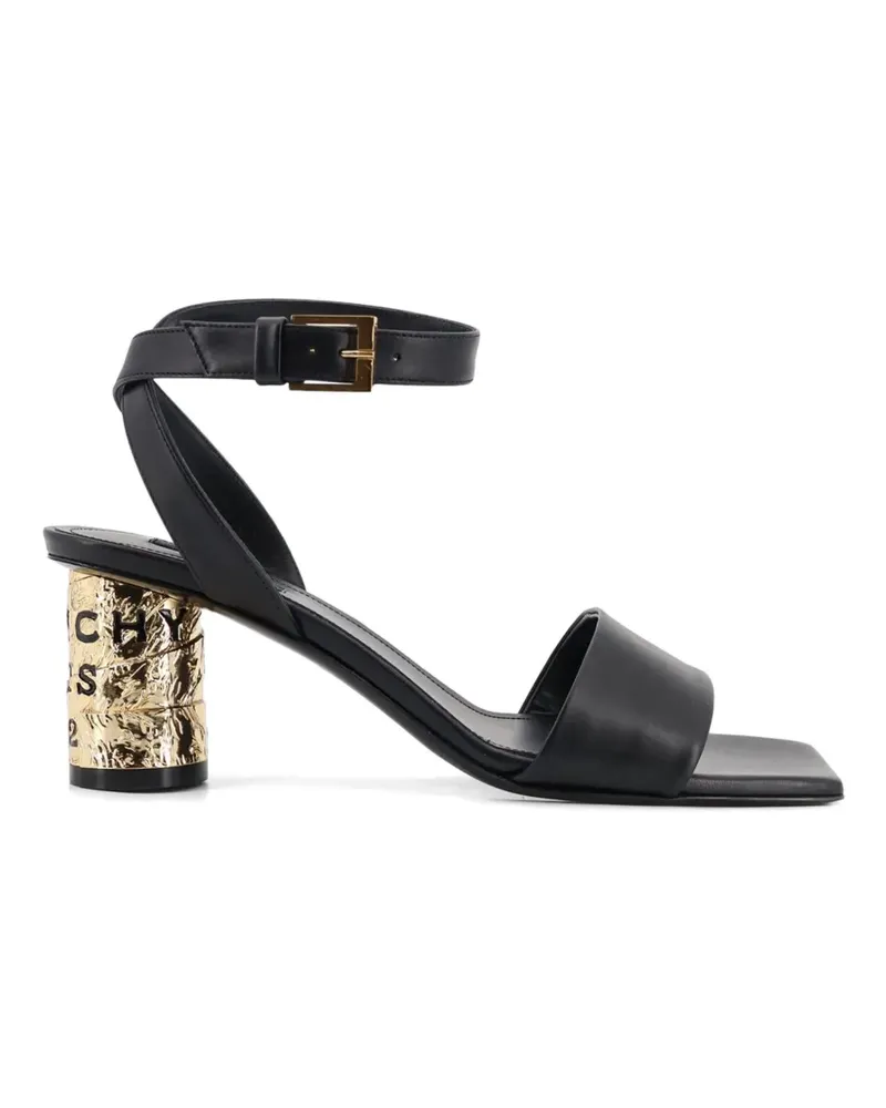 Givenchy tape-heel ankle-strap sandals - Schwarz Schwarz