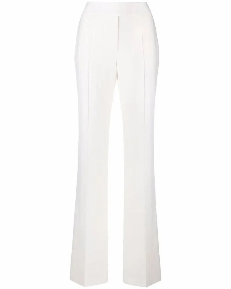 Alexandre Vauthier Klassische Mid-Rise-Hose - Weiß Weiß