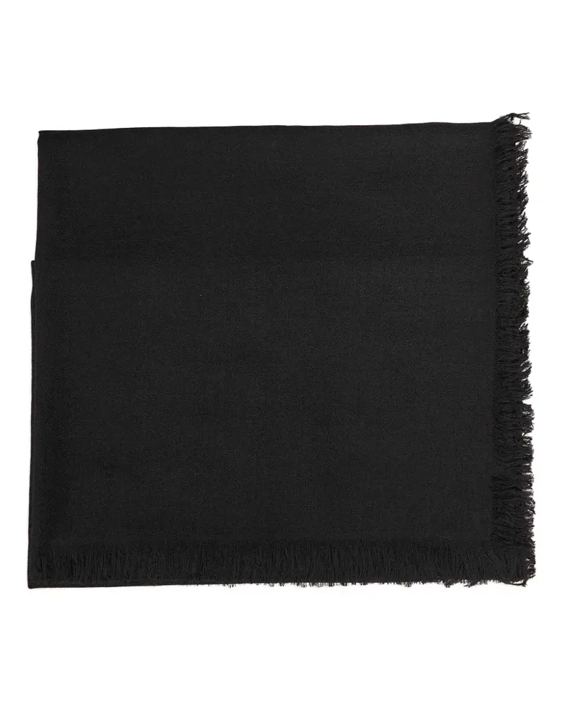 Totême Leichter Wollschal - Schwarz Schwarz