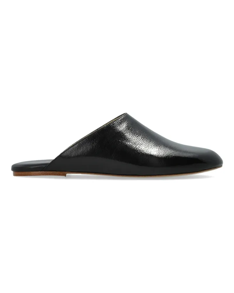 A.P.C. leather mules - Schwarz Schwarz