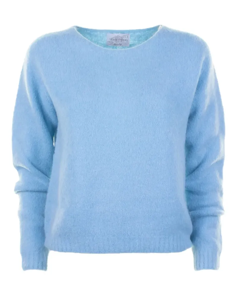 cinque Vicario Pullover mit rundem Ausschnitt - Blau Blau